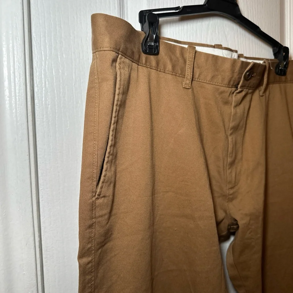 J.Crew‎ flex slim chino men’s pants size 36X32 color river brown